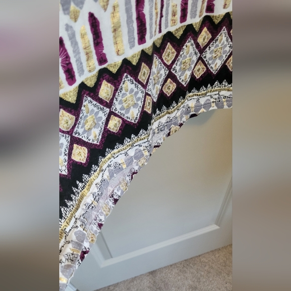 Multicolor Geometric Pattern Dress - Picture 6 of 7